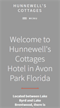 Mobile Screenshot of hunnewellscottages.com